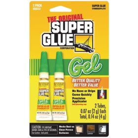 THICK GEL SUPER GLUE - 2 PACK