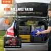 VEVOR 400L/105.7 Gallon Water Storage Bladder, RV Water Tank, 1000D Blue PVC Collapsible Water Storage Containers, Large Capacity Soft Water Bag