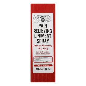 J.R. Watkins Natural Pain Relieving Liniment Spray - 4 fl. Oz