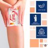 Instant Hot Packs for Pain Relief 6" x 8", Heating Patches 10 Pack, Instant Heat Packs for Pain Relief 9.8 Oz, Compact Instant Hot Compress, Disposabl