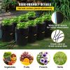 VEVOR DWC Hydroponic System, 8 five gallon Buckets, Deep Water Culture Grow Kit