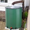 50 Gallon Folding Rain Barrel Water Collector (Green)