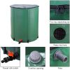 50 Gallon Folding Rain Barrel Water Collector (Green)