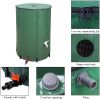 132 Gallon Folding Rain Barrel Water Collector Green