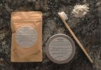 BeNat's Toothpowder and Bamboo Toothbrush Bundle