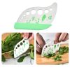 Creative 9-hole Herb cutter / Multi-purpose stainless steel peeler