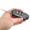 1pc Portable Tungsten Ceramic Carbide Knife Whetstone Sharpener; For Fishing Hooks; Pocket Tool For Outdoor Camping Hiking; Fishing