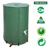 100 Gallon Folding Rain Barrel Water Collector (Green)