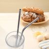 8Pcs Travel Stainless Steel Silverware Set with Case Portable Utensils