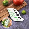 Creative 9-hole Herb cutter / Multi-purpose stainless steel peeler