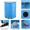 100 Gallon Folding Rain Barrel Water Collector (Blue)