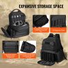 VEVOR Tactical Range Backpack for 6 Pistols - Gun Backpack - Black