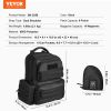 VEVOR Tactical Range Backpack for 6 Pistols - Gun Backpack - Black