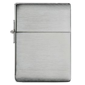 Zippo Windproof Lighter 1935 Replica w/o slashes Brushed Chrome