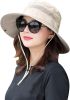 Bucket Hat Summer Men Women Fishing Boonie Hats UV Protection Long Large Wide Brim Hiking Sun Hat Outdoor Cap