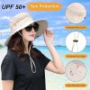 Bucket Hat Summer Men Women Fishing Boonie Hats UV Protection Long Large Wide Brim Hiking Sun Hat Outdoor Cap