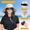 Bucket Hat Summer Men Women Fishing Boonie Hats UV Protection Long Large Wide Brim Hiking Sun Hat Outdoor Cap