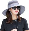 Bucket Hat Summer Men Women Fishing Boonie Hats UV Protection Long Large Wide Brim Hiking Sun Hat Outdoor Cap