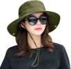 Bucket Hat Summer Men Women Fishing Boonie Hats UV Protection Long Large Wide Brim Hiking Sun Hat Outdoor Cap