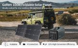 (1,100W) GOFORT Portable Power Solar Generator