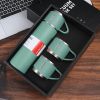 1 Set Stainless Steel Thermal Cup; Double Layer Leakproof Insulated Water Bottle; Keeps Hot And Cold Drinks For Hour