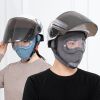 Windproof Warm Full Face Mask; Breathable Winter Ski Mask; Polar Fleece Face Shield With HD Anti-fog Goggles