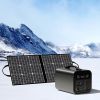 (1,100W) GOFORT Portable Power Solar Generator