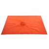 Multi-Usage Lightweight Hooded Rain Poncho, Picnic Mat, Blanket, Sun Shelter