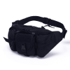 Men's Waterproof Nylon Fanny Pack With Adjustable Belt; Tactical or Sport Waist Bag For Outdoor Hiking, Fishing, Hunting, Camping, or Travel