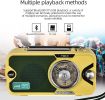 3600mAh Emergency & NOAA Weather Radio; Hand Crank/Solar/USB Charging; Portable Radio With (AM/FM/WB); Radio With Other Function For BT Speaker